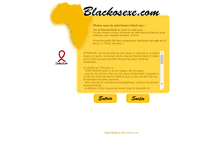 Tablet Screenshot of blackosexe.com
